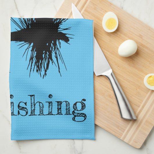 Fischfang Thunder_Cove Geschirrtuch (Viertel Falte)