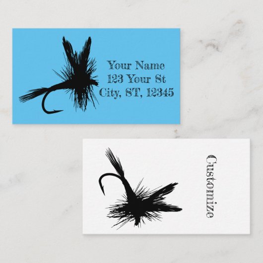 Fischfang Thunder_Cove Visitenkarte (Vorne/Hinten)