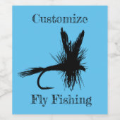 Fischfang Thunder_Cove Weinetikett (Einzelnes Label)