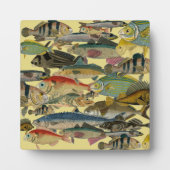 Fischfang Tiefseefischerei in exotischen tropische Fotoplatte (Vorderseite)