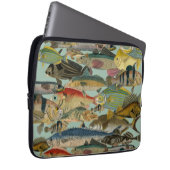 Fischfang Tiefseefischerei in exotischen tropische Laptopschutzhülle (Vorne Rechts)