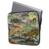 Fischfang Tiefseefischerei in exotischen tropische Laptopschutzhülle (Vorderseite Links)