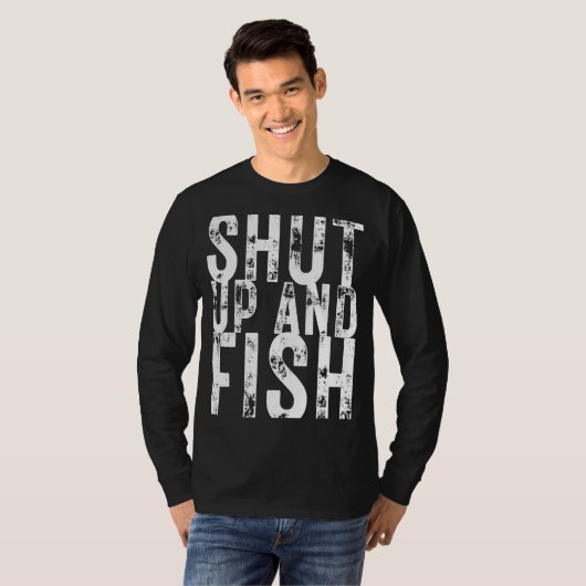 Fischfang und Fischfang T-Shirt (Vorne ganz)