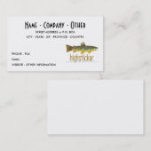 Fischfang Visitenkarte (Vorne/Hinten)