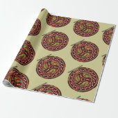 Fischfang Weihnachten Geschenkpapier (Ungerollt)