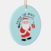 Fischfang Weihnachtskollektiv Keramik Ornament (Rechts)