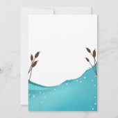 Fischfang zum Geburtstag Einladung der großen (Rückseite)