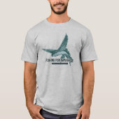 Fischfang zur Sensibilisierung für den Fischfang.  T-Shirt (Vorderseite)