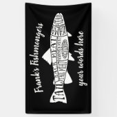 Fischfänger Fleisch von Kaviar Banner (Vertikal)