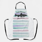 Fischfänger Fleisch von Kaviar Schürze (Vorderseite)