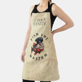 Fischfangmeister mit NAME Schürze (InSitu)