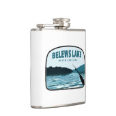 Fischfangrasse Belews Lake North Carolina Flachmann (Rechts)