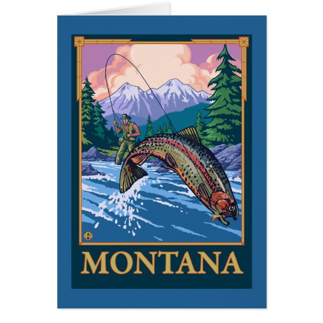 Fischfangszene - Montana (Vorne)