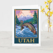 FischfangszeneUtah Karte (Gelbe Blume)