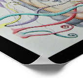 Fischfinale von Cheshire Poster (Ecke)