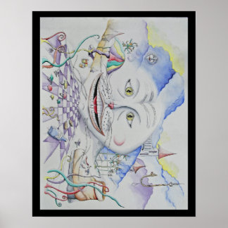 Fischfinale von Cheshire Poster