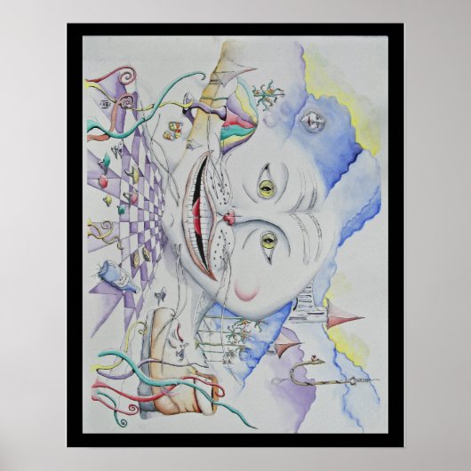 Fischfinale von Cheshire Poster (Vorne)