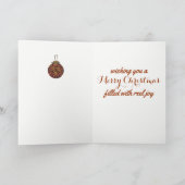 Fischfischer Feiertagskarte (Innenseite)