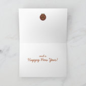 Fischfischerei Feiertagskarte (Innenseite)