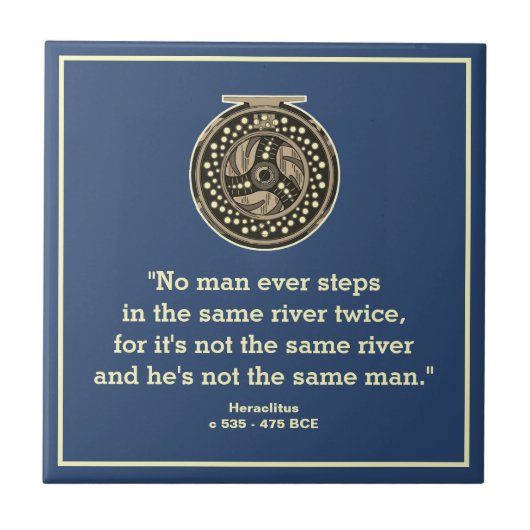 Fischfischerei Fliese (Vorderseite)