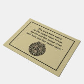 Fischfischerei Fußmatte (Schrägansicht)