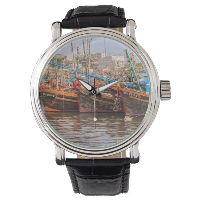 Fischflotte Armbanduhr (Vorderseite)