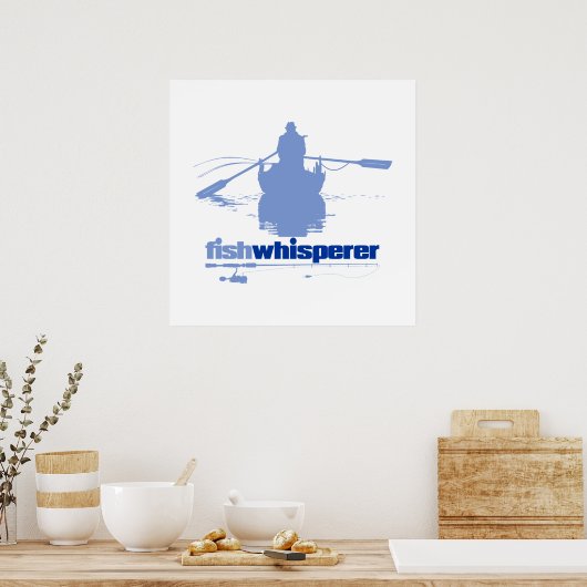 Fischflüster 2 poster (Küche)