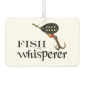 Fischflüster Autolufterfrischer (Rückseite)