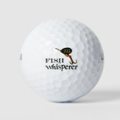 Fischflüster Golfball (Vorderseite)