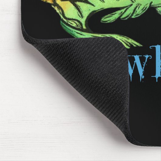 Fischflüster Mousepad (Ecke)