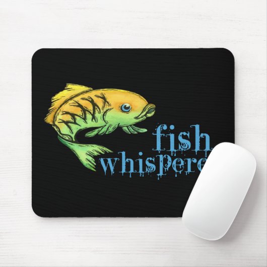 Fischflüster Mousepad (Mit Mouse)