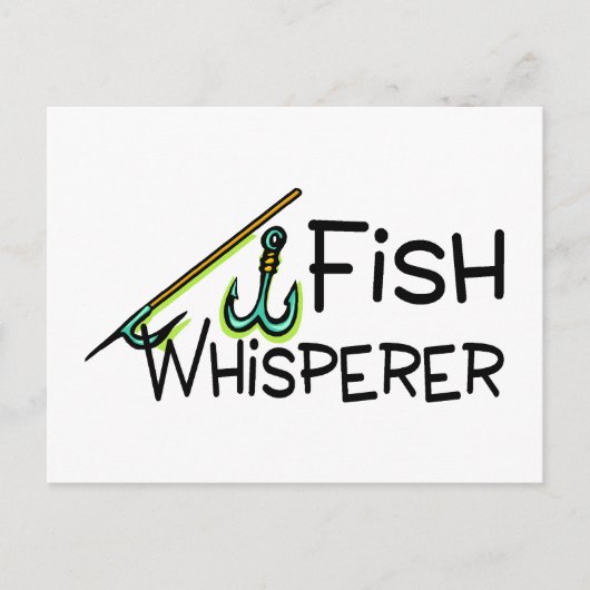 Fischflüster Postkarte (Vorderseite)
