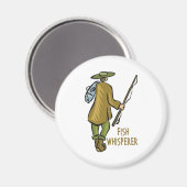 Fischflüsterer Magnet (Vorderseite/Rückseite)