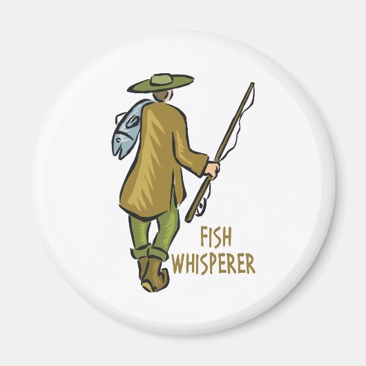 Fischflüsterer Magnet (Vorne)