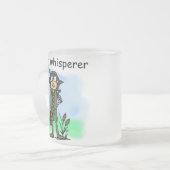 Fischflüsterer Mattglastasse (Vorderseite Links)