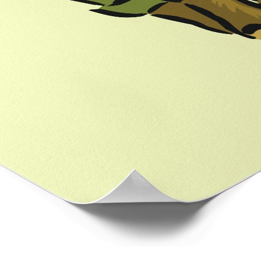 Fischflüsterer Poster (Ecke)