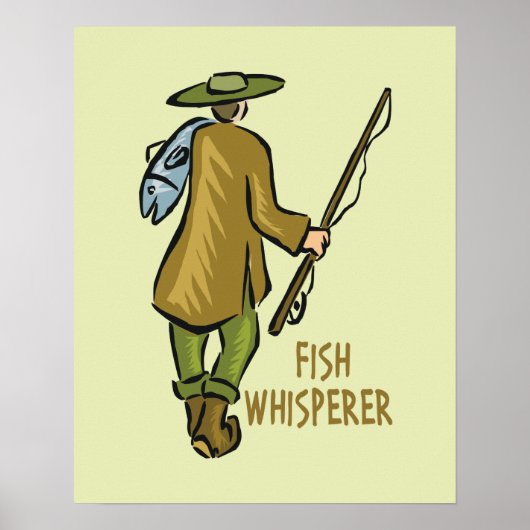 Fischflüsterer Poster (Vorne)