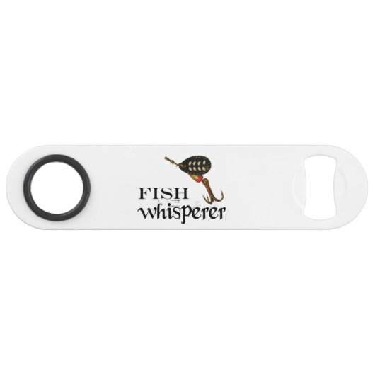 Fischflüsterer Speed Flaschenöffner (Rückseite Horizontal)