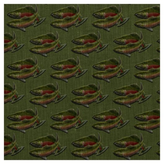 Fischfutter Coho Lachs Fische Kunststoffe Stoff (Muster)
