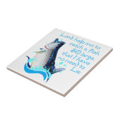 Fischgebet Fliese (Seite)