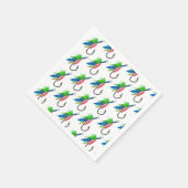 Fischgeburtsmuster Serviette (Ecke)