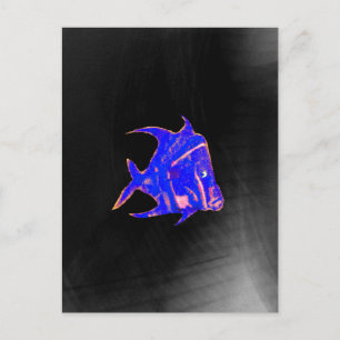 Fischgel 905 jGibney The MUSEUM Zazzle Geschenke Postkarte