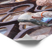 Fischgerichte, Marokko Poster (Ecke)