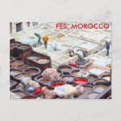 Fischgerichte, Marokko Postkarte (Vorderseite)