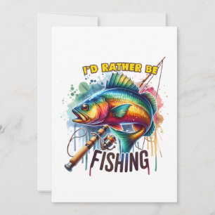 Fischgeschenk, das ich lieber fischen würde einladung