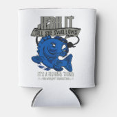 Fischgeschenk Dosenkühler (Vorderseite)