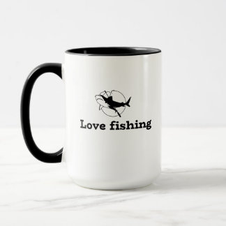 Fischgeschenk, Fisch, Fischfang  Tasse