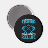 Fischgeschenk Großer Fischfang Leben Magnet (Vorderseite/Rückseite)