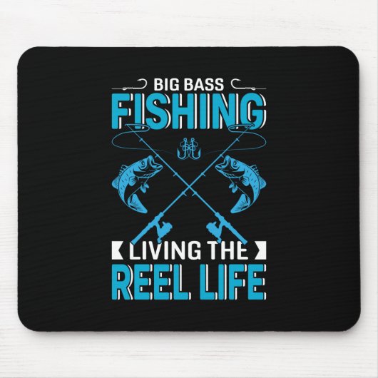 Fischgeschenk Großer Fischfang Leben Mousepad (Vorne)