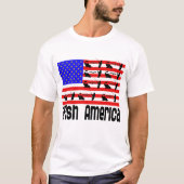 Fischgeschenke Amerika T-Shirt (Vorderseite)